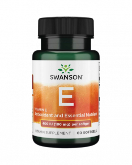 Swanson Vitamin E 400IU 60 caps